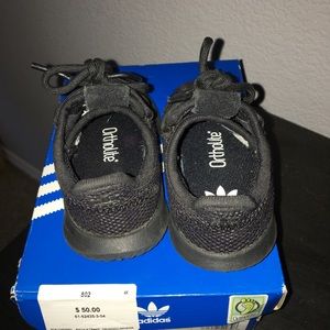 Toddler Black Adidas